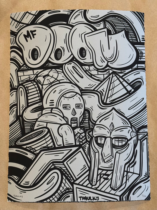 REMEMBER DOOM- GREY GICLEE