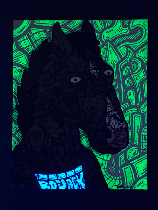 Bojack Horseman Painting