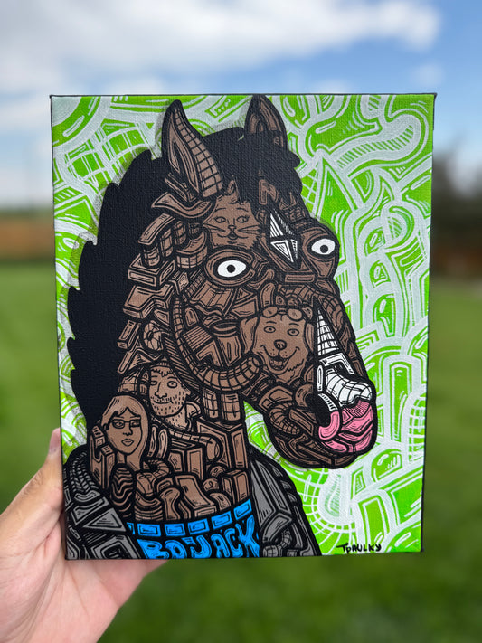 Bojack Horseman Painting